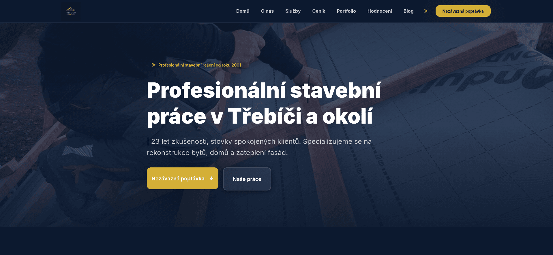 Náhled projektu Art Dum